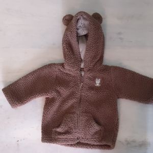 👶3/$12 - Carter's Hooded Fleece Jacket